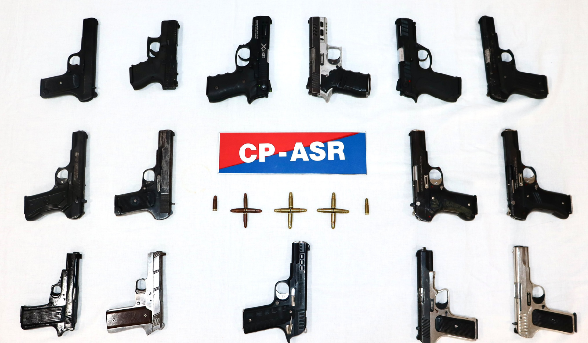 Three illegal arms smuggling networks busted in Amritsar, 8 accused arrested; 15 pistols recovered
