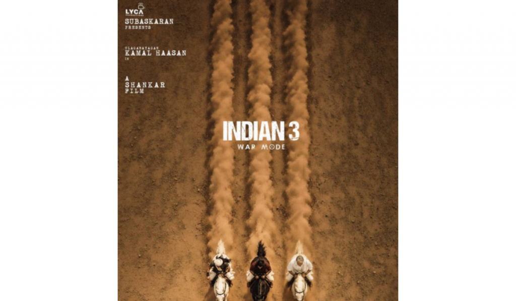 Kamal Haasan's 'Indian 3' makers release new poster; sources claim post-production work on at brisk pace