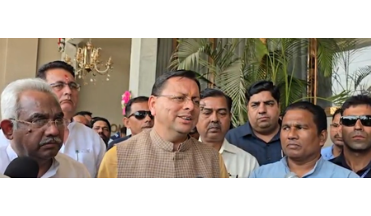 In democracy, one needs proof to back their statements: CM Dhami on Oppn protests