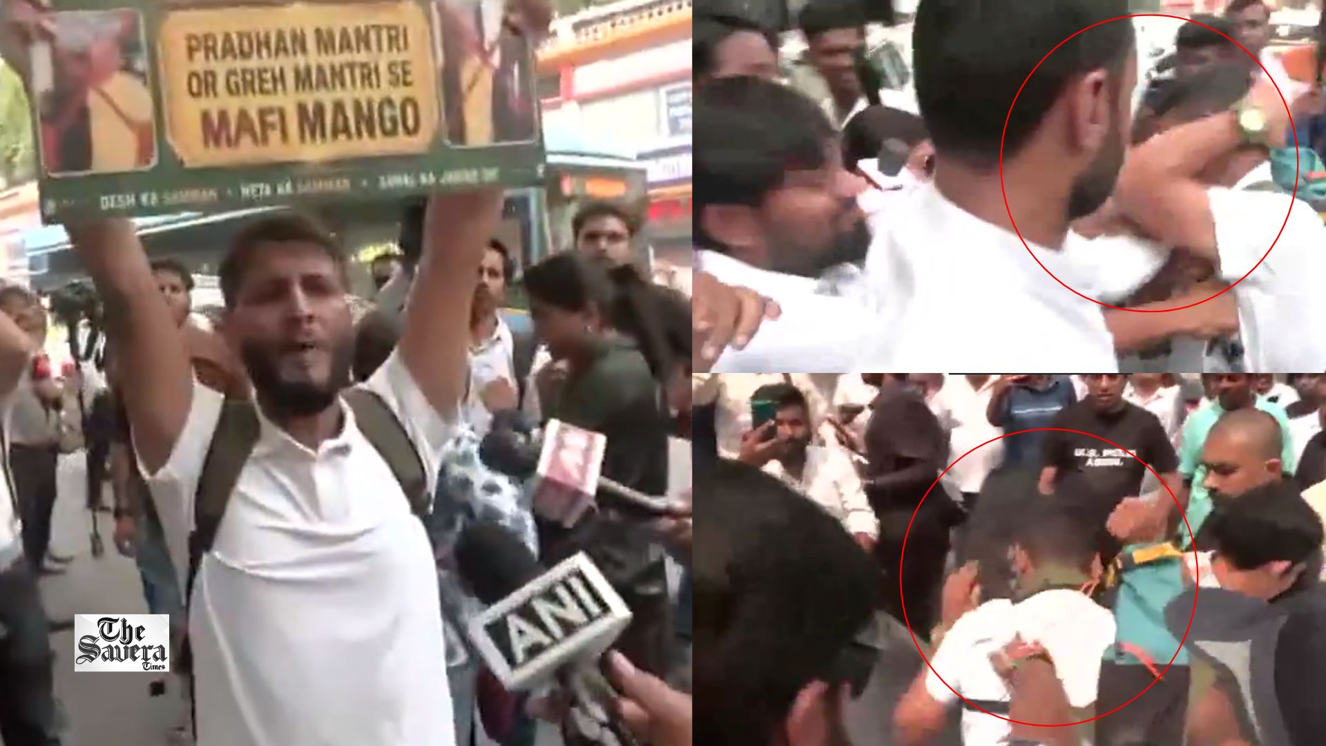 Kashmiri Youth Assault Allegation During INDIA Bloc Protest: Delhi Police File FIR