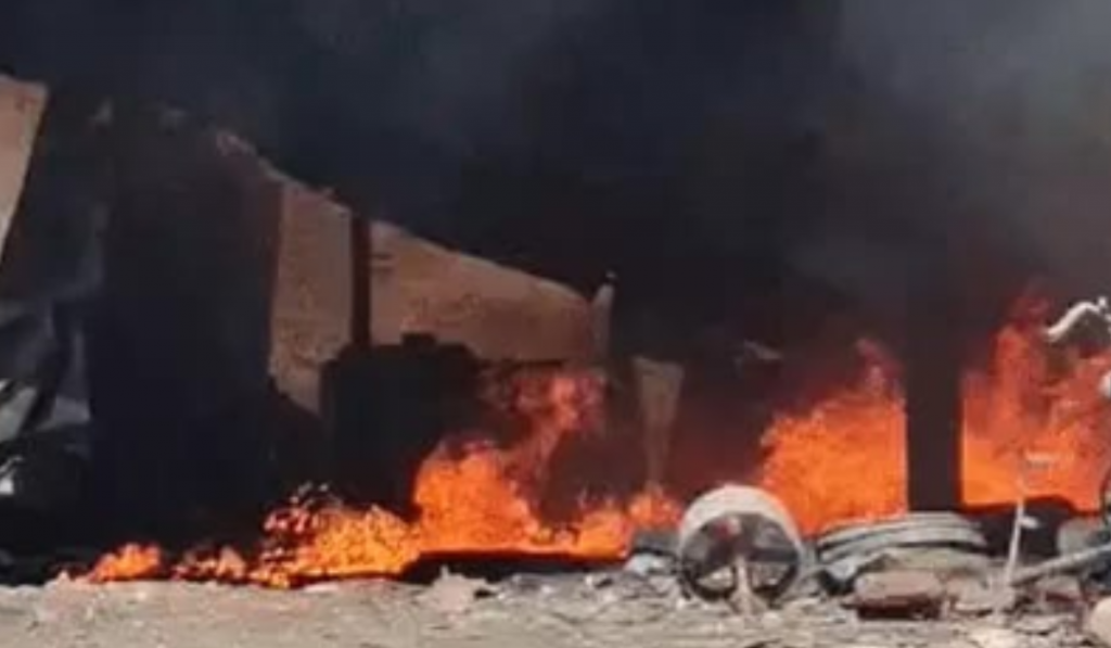 Massive fire at scrap warehouse spreads to nearby units in MP's Pithampur, no casualty