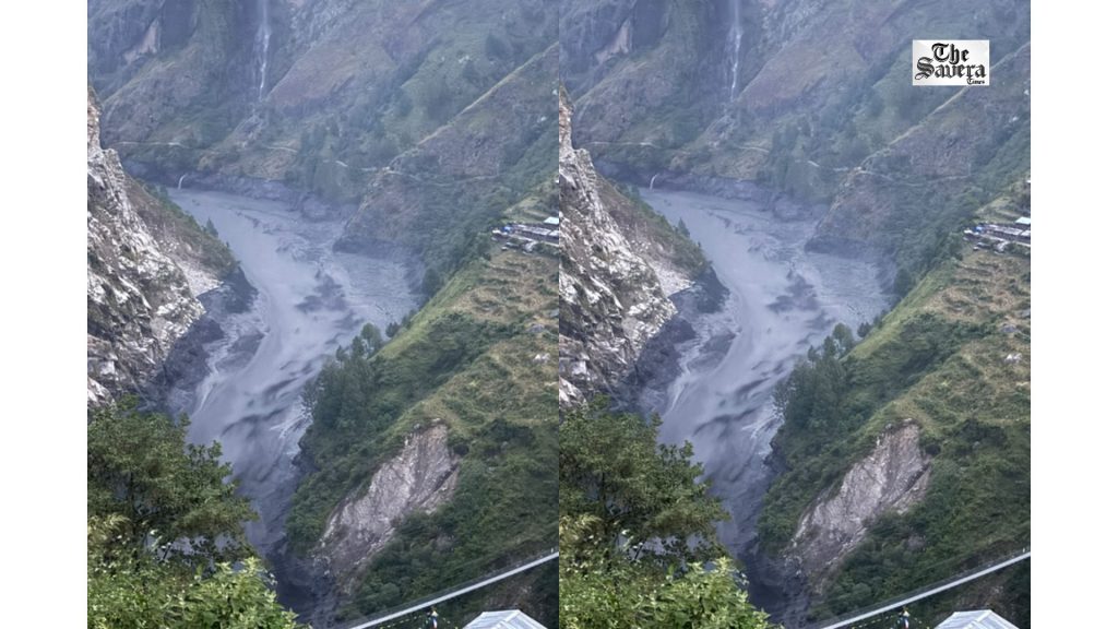 Nepal Flash Flood Sweeps Away Dozens of Houses in Budhi Gandaki River