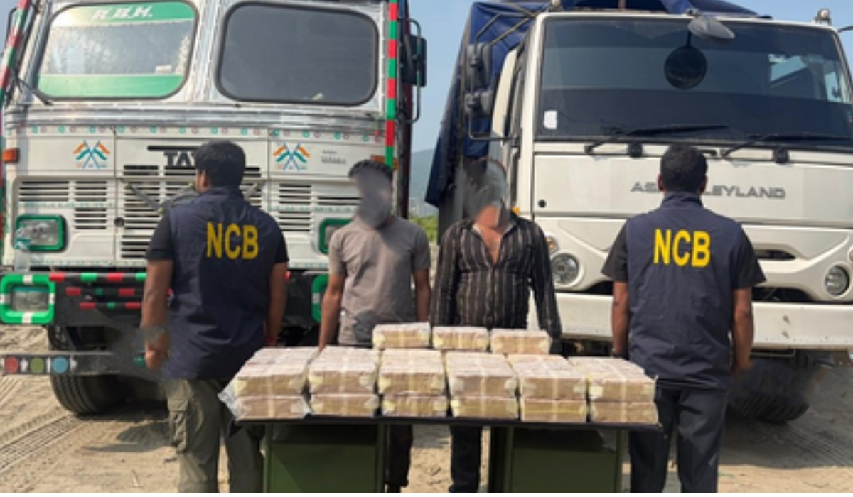 NCB seizes 53 kg drugs worth Rs 43 crore in Guwahati, arrests two