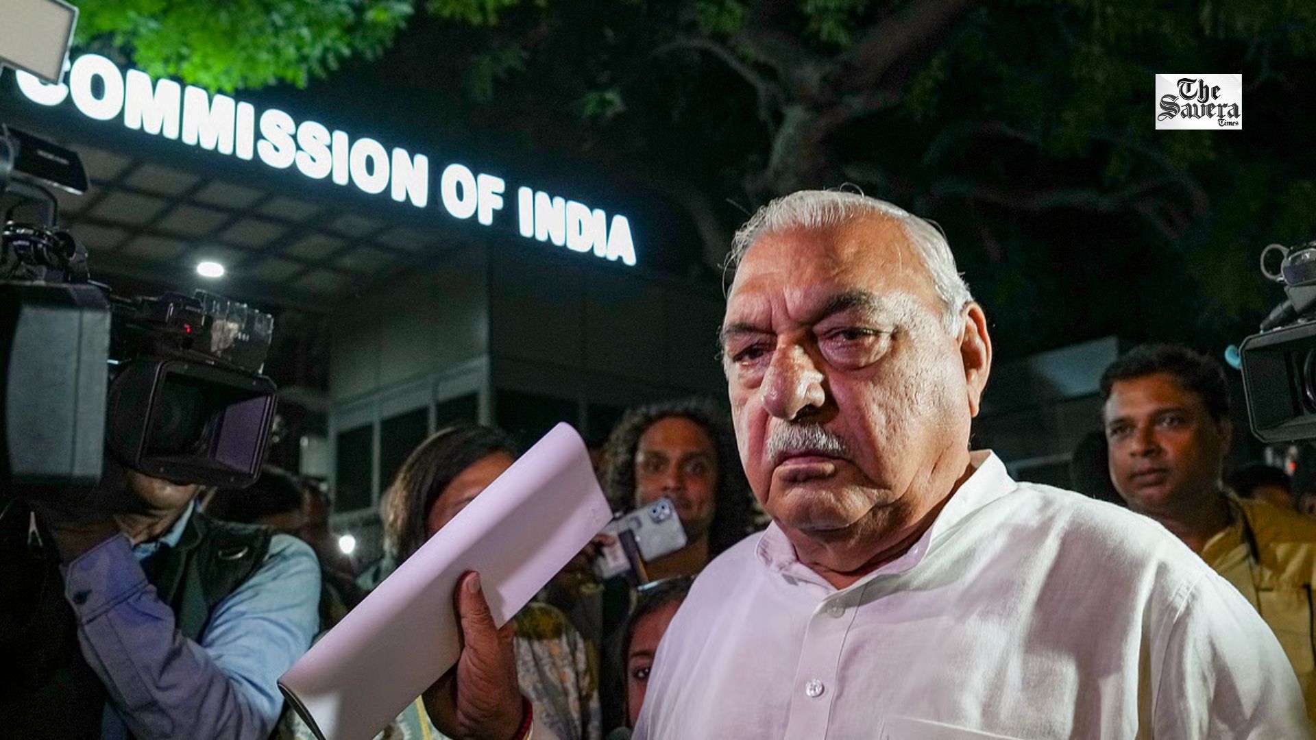 Haryana Congress Leaders Meet Bhupinder Hooda Before INDIA Bloc’s Supreme Court March