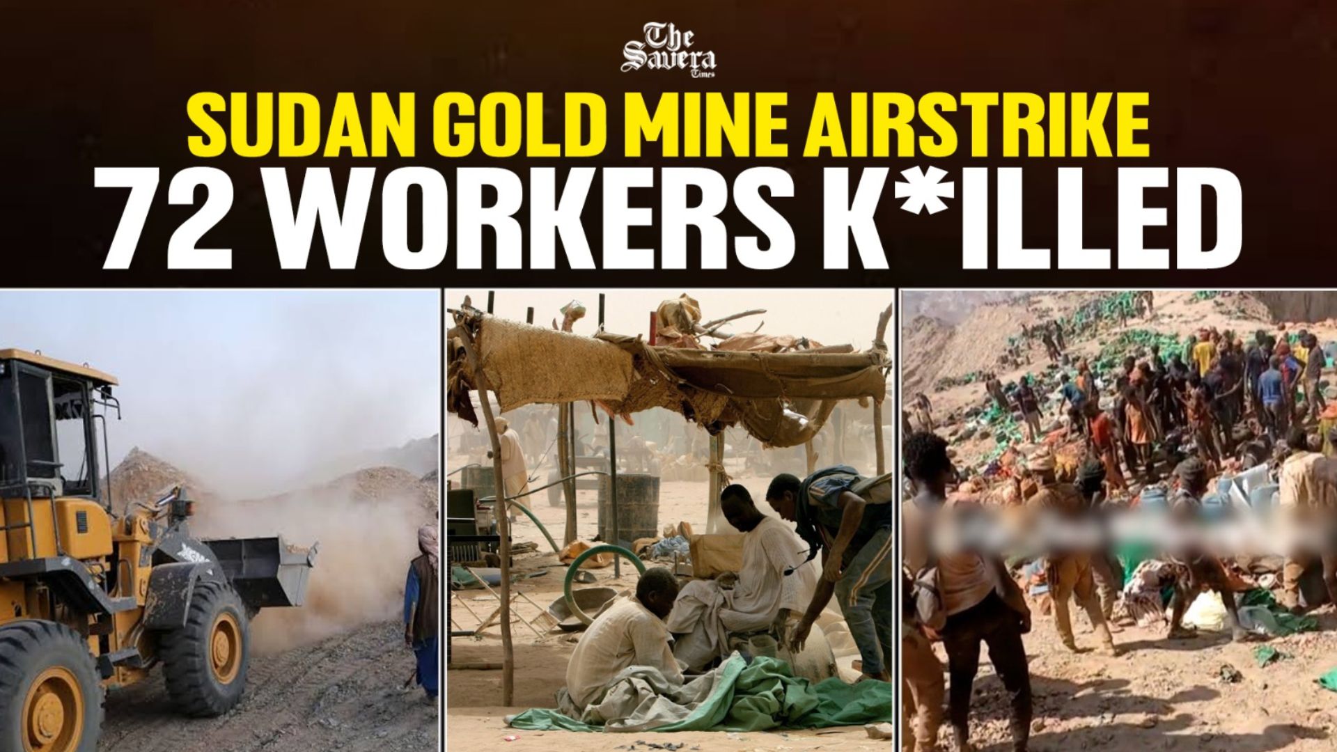 At Least 72 Sudanese Gold Miners Killed in Air Strike Near Egypt Border, Rights Group Says