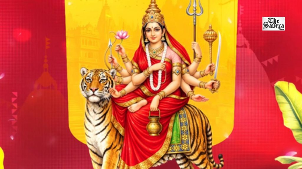 CM Yogi, Nitin Gadkari Extend Navratri Wishes on Day 3