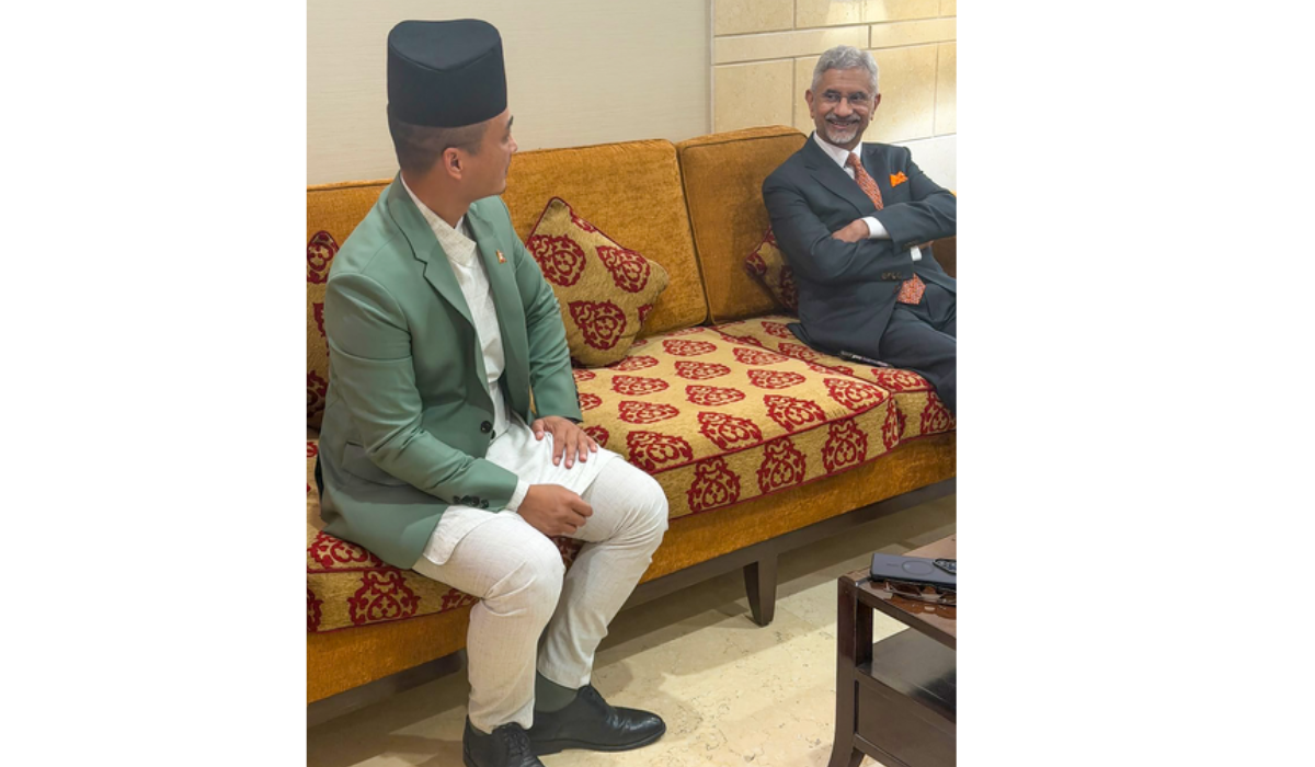 EAM Jaishankar and Nepal’s Home Minister discuss bilateral ties