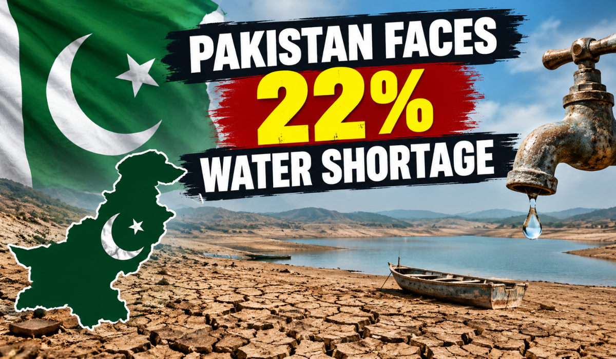 Pakistan Faces 22% Water Shortage: Internal Crisis or Impact of India Suspending the Treaty?