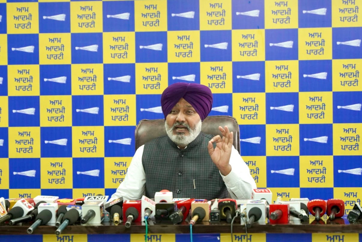 Amit Shah Must Answer for Rising Gangsterism, Extortion & Drug Trafficking in Country, Before Lecturing Punjab: Harpal Singh Cheema