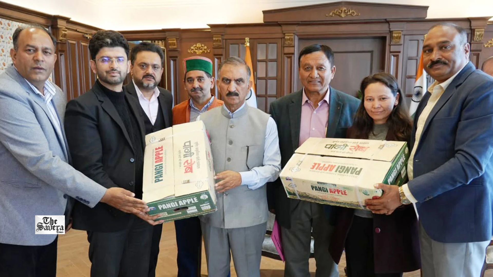 Himachal CM Sukhu Launches ‘Pangi Apple’ Brand to Give Local Farmers Recognition